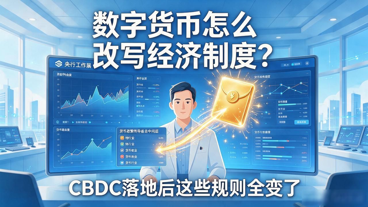 数字货币怎么改写经济制度？CBDC落地后这些规则全变了