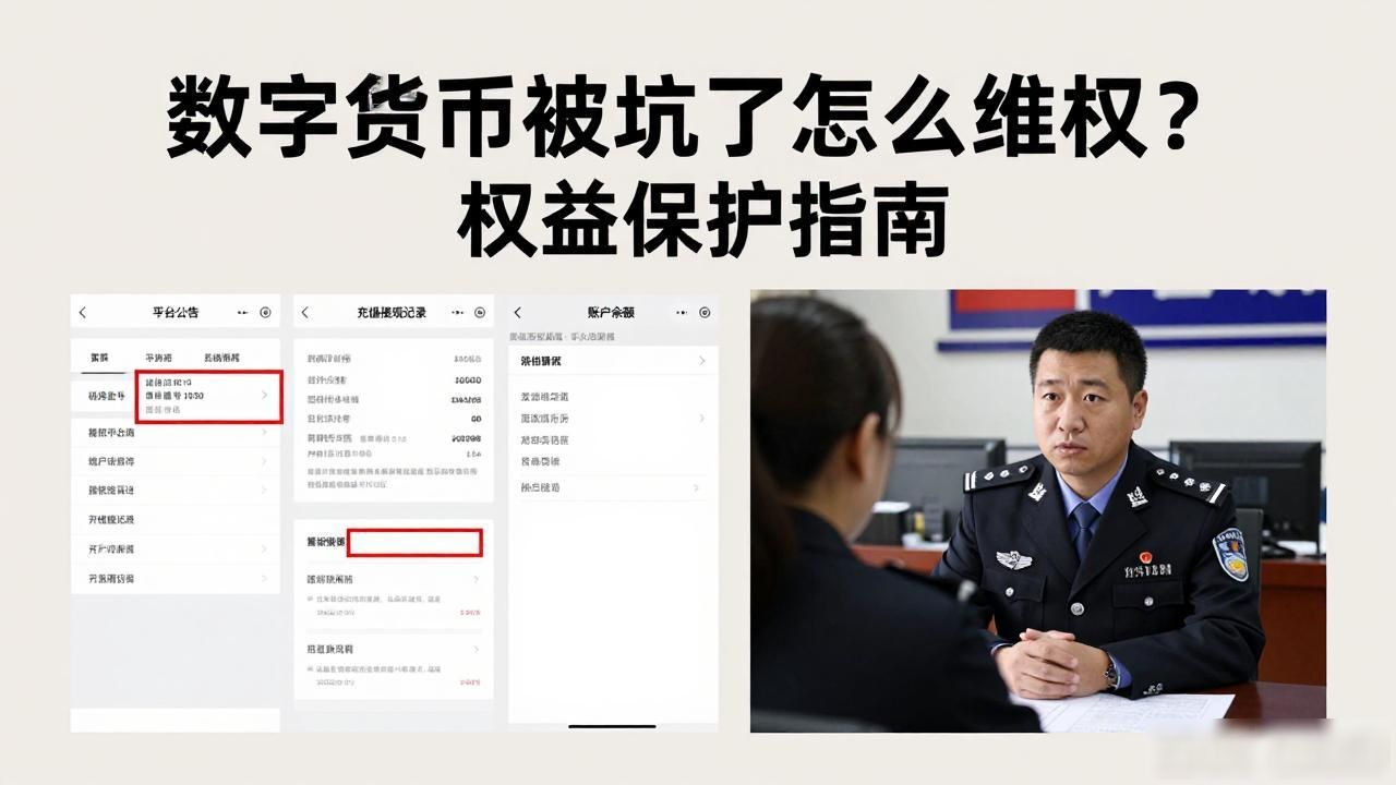 数字货币被坑了怎么维权？权益保护指南