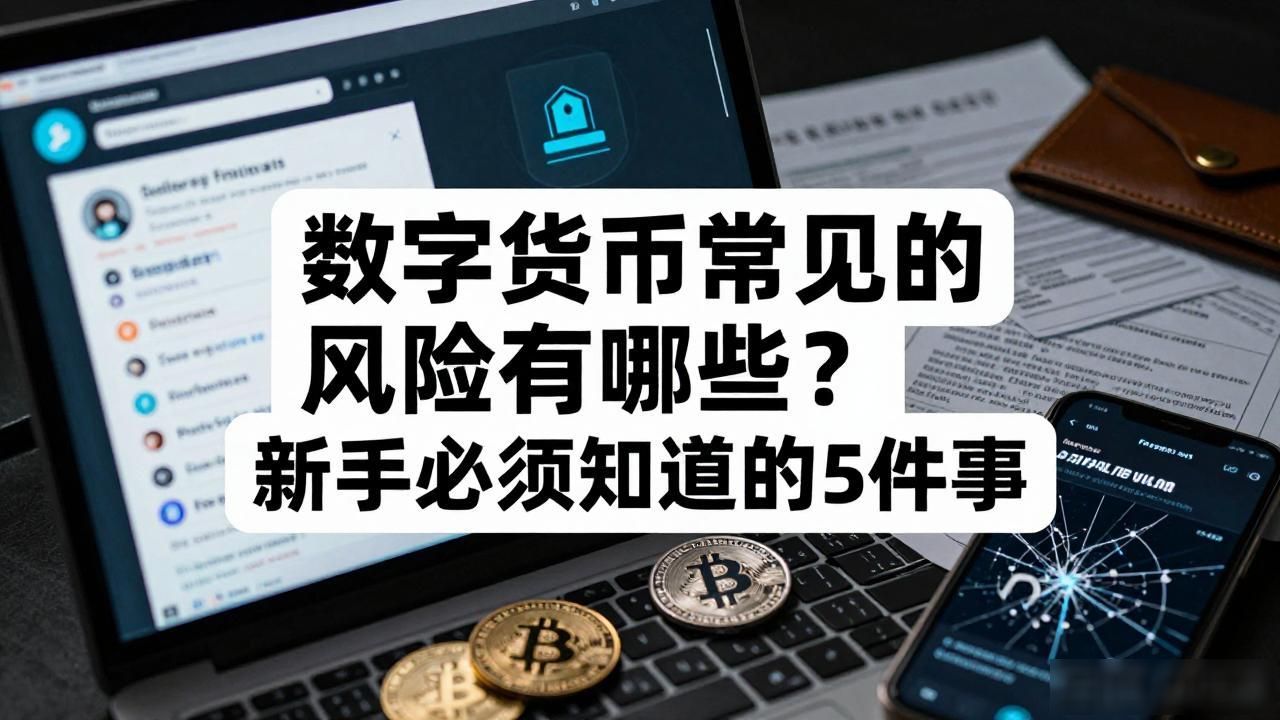 数字货币常见的风险有哪些？新手必须知道的5件事