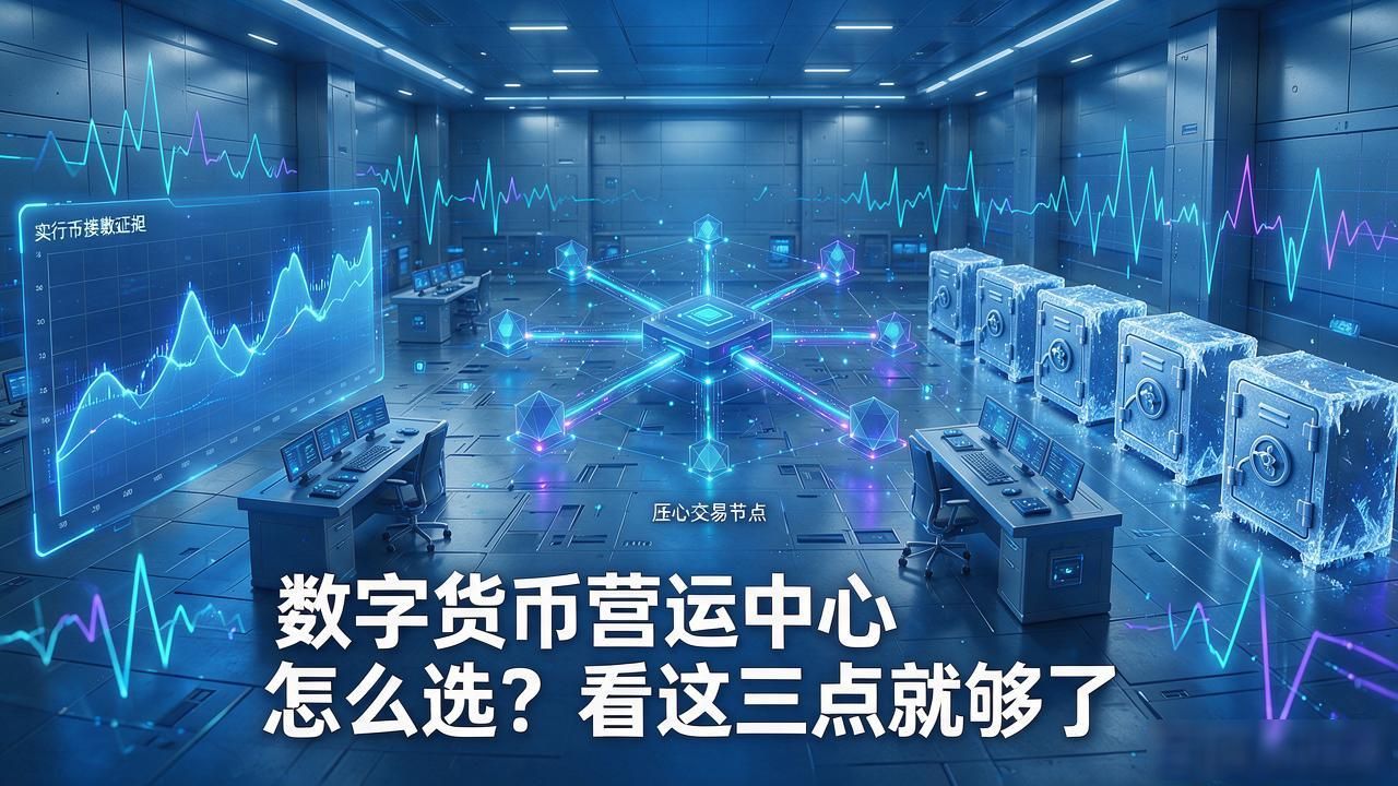 数字货币营运中心怎么选？看这三点就够了
