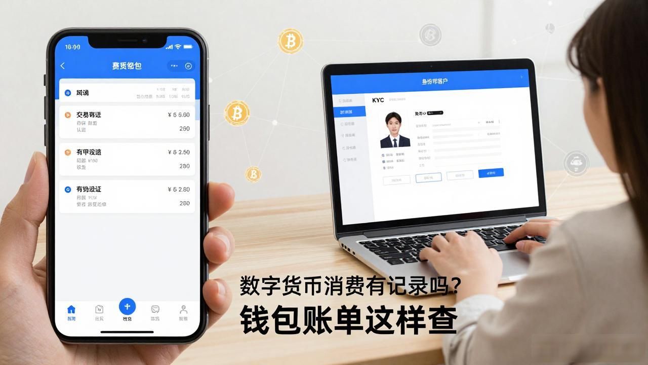 数字货币消费有记录吗？钱包账单这样查