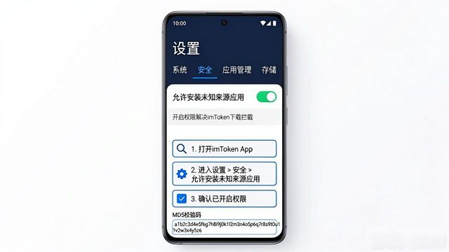 imToken正版下载被拦截怎么办？官方自助指南