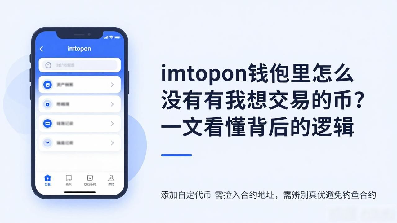 imtoken钱包里怎么没有我想交易的币？一文看懂背后的逻辑