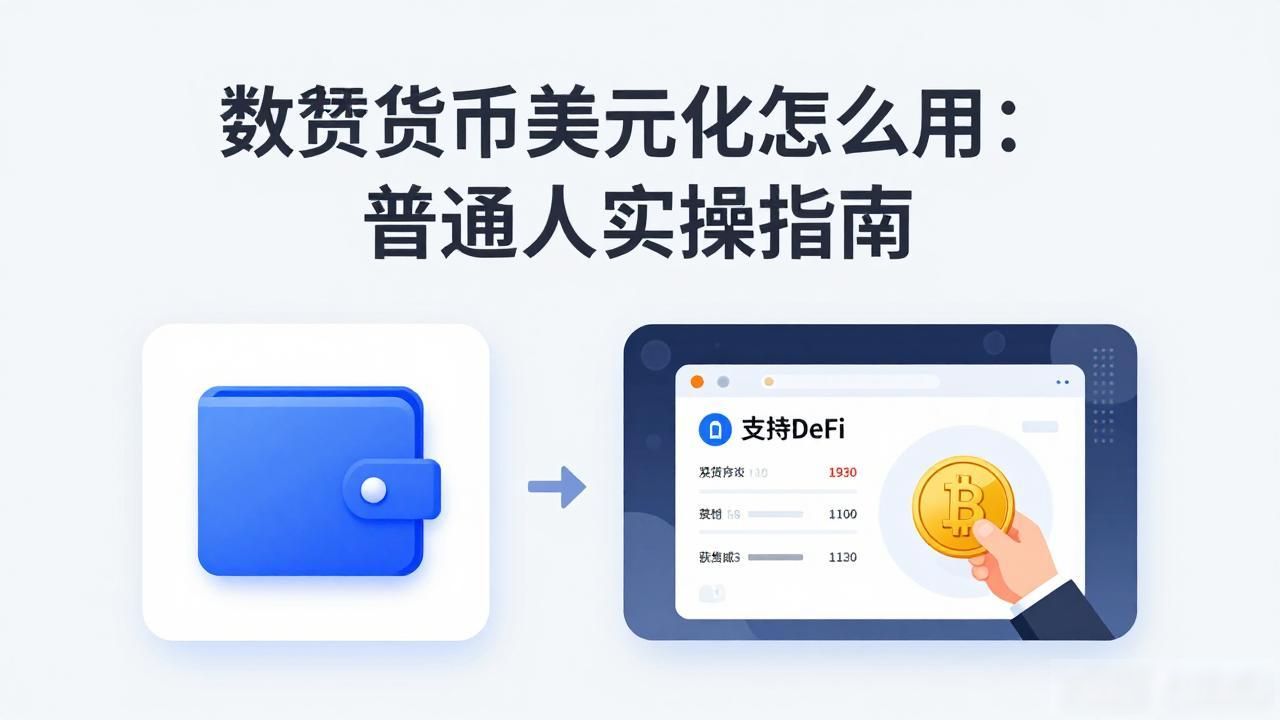 数字货币美元化怎么用：普通人实操指南