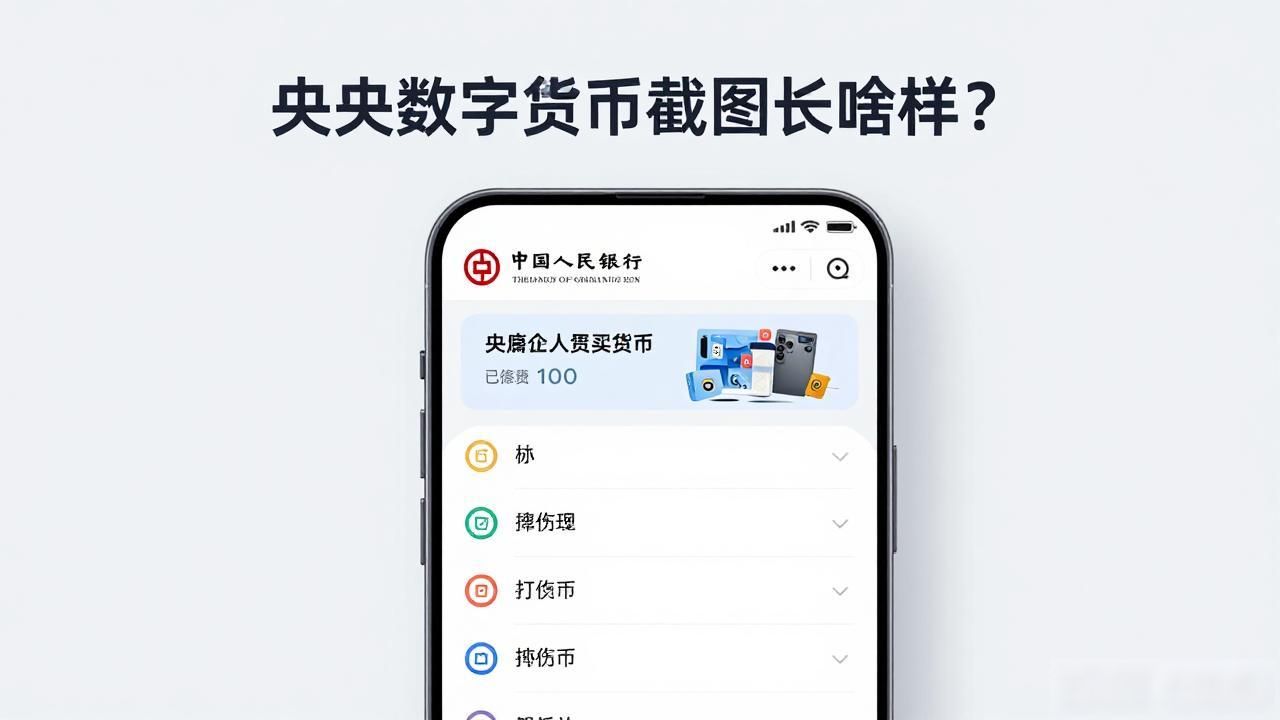 央行数字货币截图长啥样？一图看懂数字人民币界面