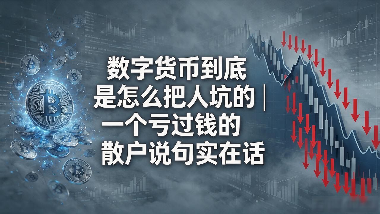 数字货币到底是怎么把人坑的｜一个亏过钱的散户说句实在话
