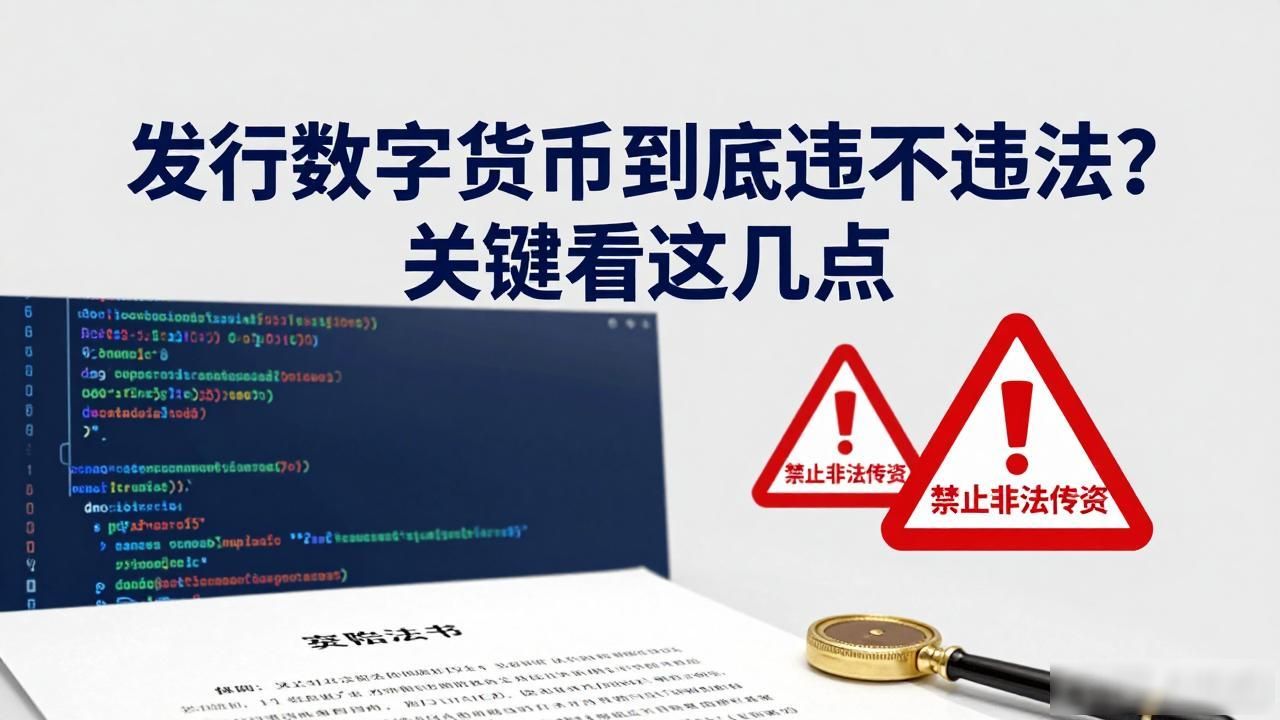 发行数字货币到底违不违法？关键看这几点