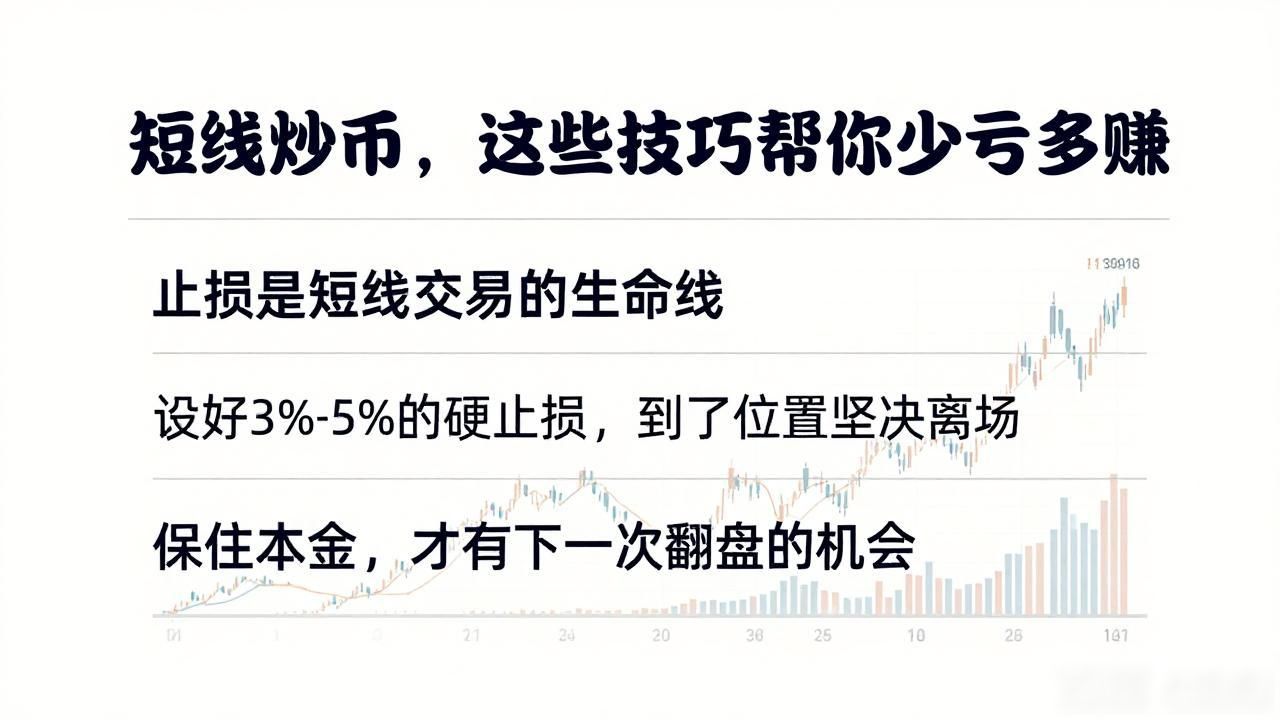 短线炒币，这些技巧帮你少亏多赚